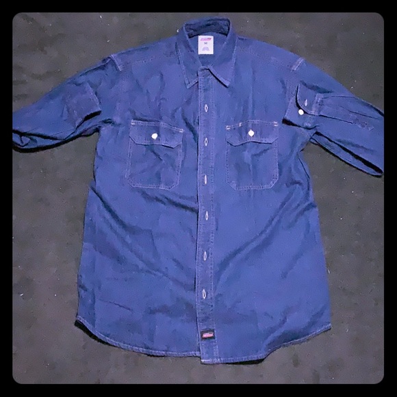 Long sleeve dickies denim shirt - Picture 1 of 1